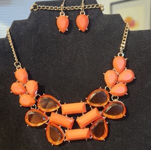 Orange and Gold set by Charming Charlies